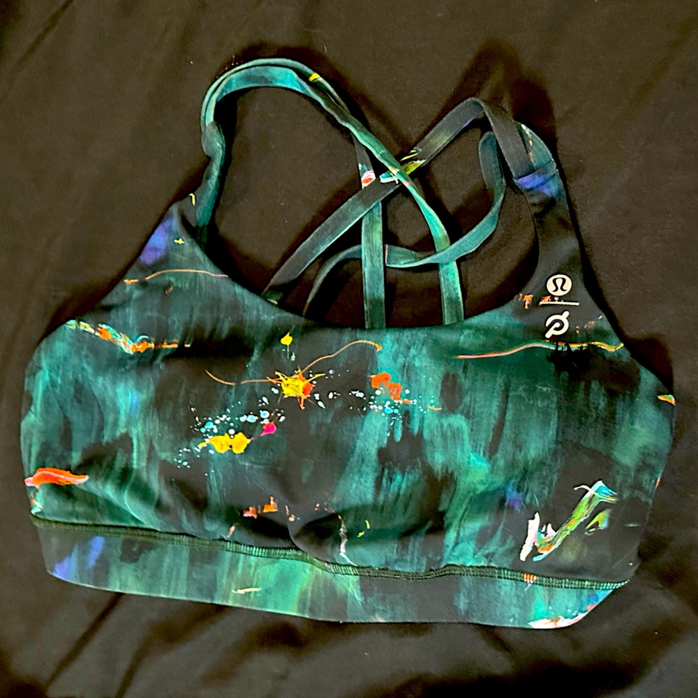 Peloton X Lululemon sports bra size medium